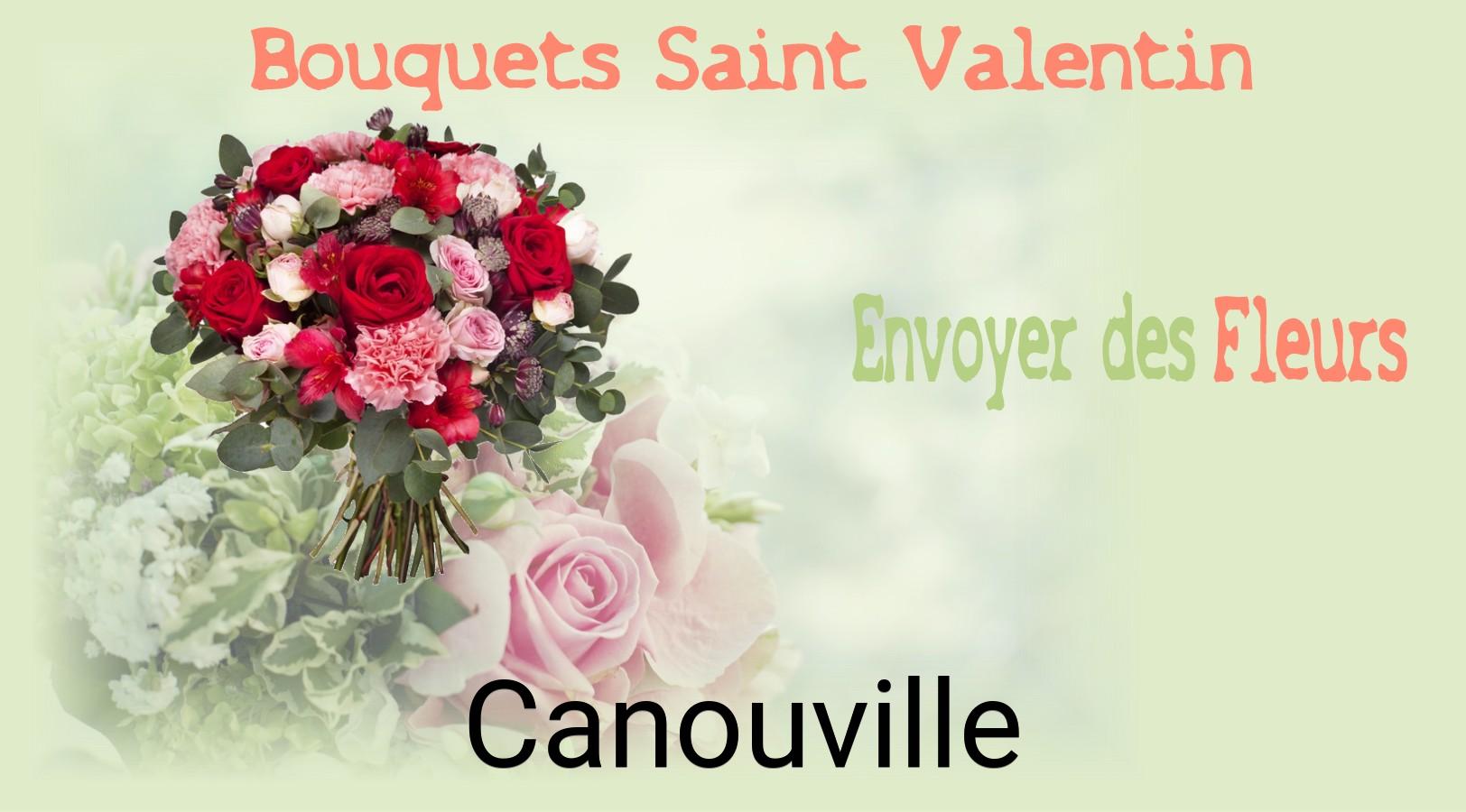 Roses de Saint-Valentin livrées à Canouville